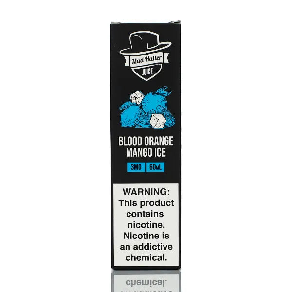 Mad Hatter Juice - Blood Orange Mango ICE - 60ml | Vape Juice Mad Hatter Juice - Blood Orange Mango ICE - 60ml | Vape Juice