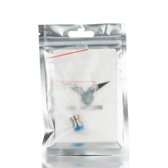 MK MODS Titanium Integrated Drip Tip and Button for dotAIO