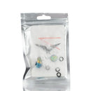 MK MODS Titanium Integrated Drip Tip and Button for CTHULHU AIO