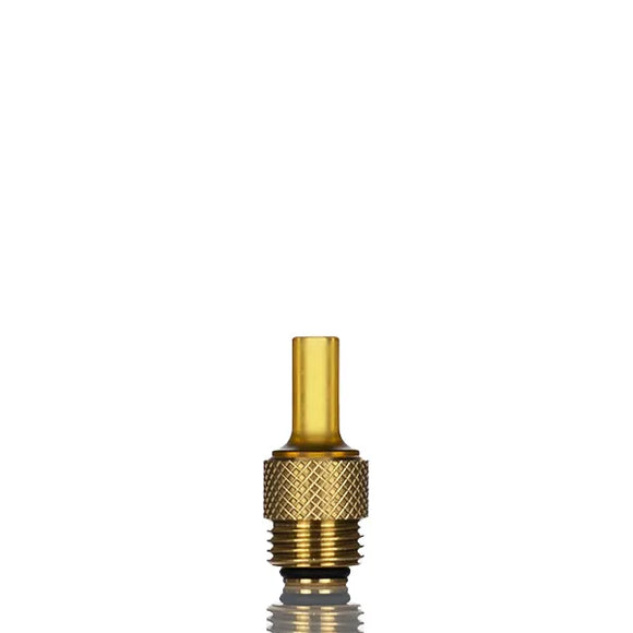VaporDNA Knurled Integrated Fast Nut 510 Adapter and Drip Tip Set