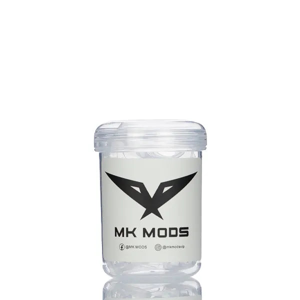 vape mods with clear tanks MK MODS Premium Crystal Clear Boro Tank