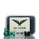 MK MODS Titanium TA Boro Integrated 4 Sleeve Drip Tip Set