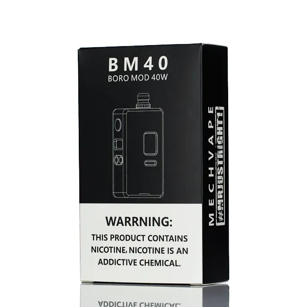 Mechvape x MRJUSTRIGHT BM40 40W LiPo Boro Box Mod