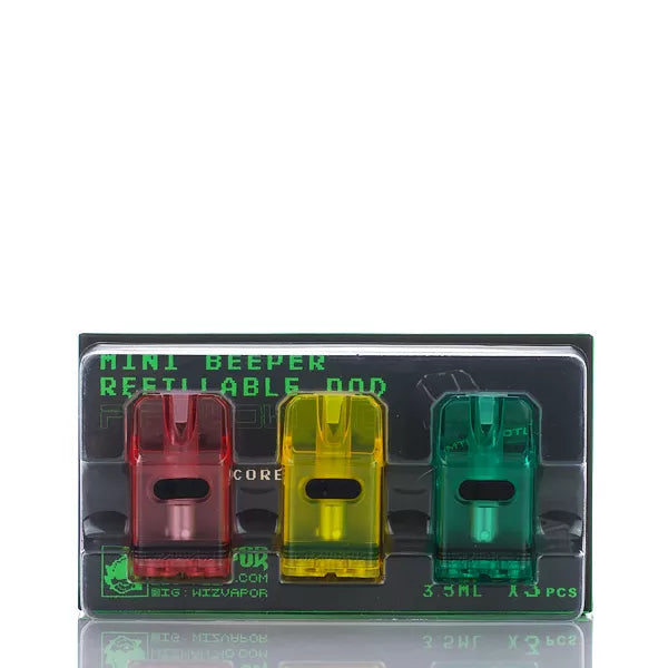 WIZVAPOR Mini Beeper 2.0 Replacement Pods | Vape Juice Pod WIZVAPOR Mini Beeper 2.0 Replacement Pods | Vape Juice Pod