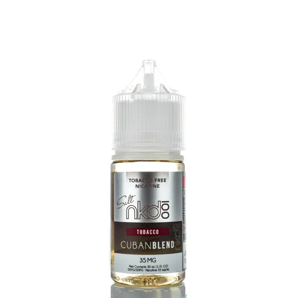 NKD 100 TFN Salt E-Liquid - Cuban Blend - 30ml | Tobacco Flavor NKD 100 TFN Salt E-Liquid - Cuban Blend - 30ml | Tobacco Flavor