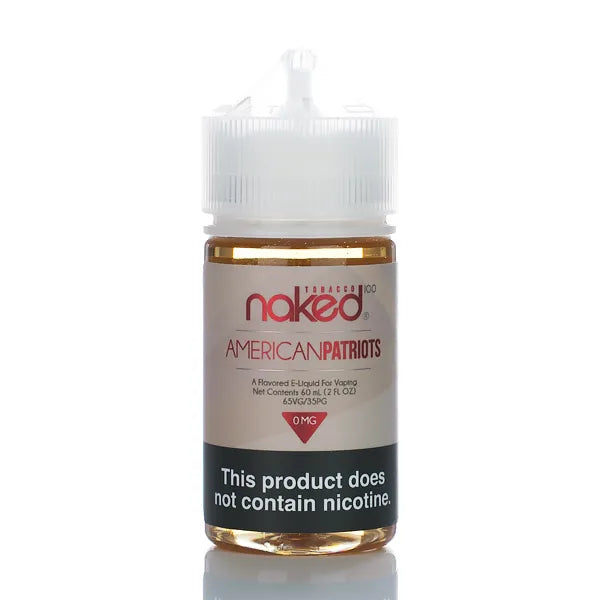 Naked 100 Tobacco - No Nicotine Vape Juice - 60ml - 0