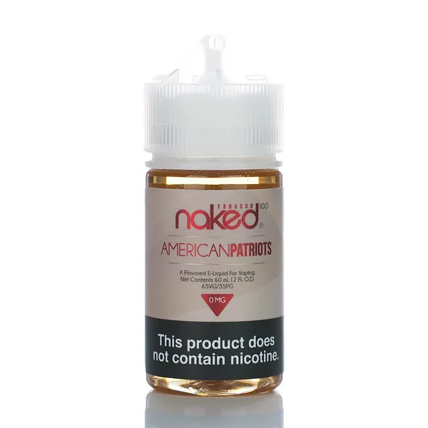 Naked 100 Tobacco - No Nicotine Vape Juice - 60ml | 0mg Naked 100 Tobacco - No Nicotine Vape Juice - 60ml | 0mg