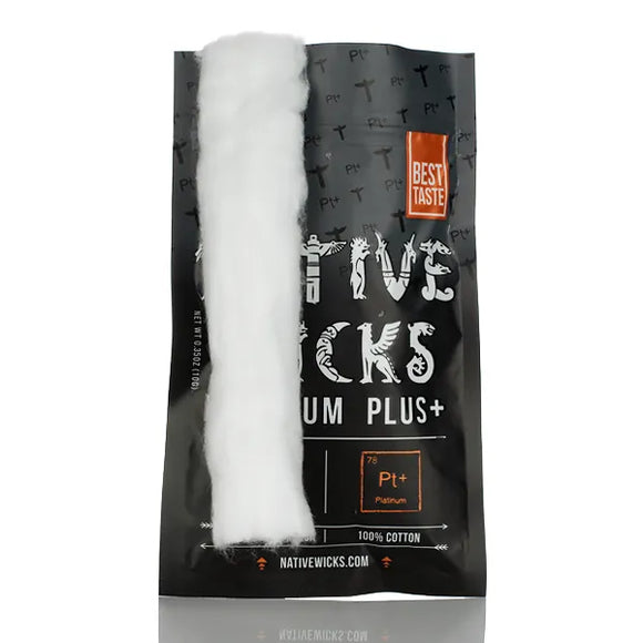 Native Wicks Platinum Plus Vape Cotton