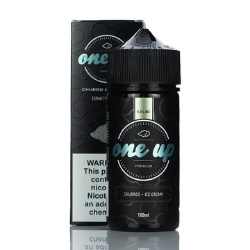 One Up Premium E-liquids - Churro and Ice Cream - 100ml