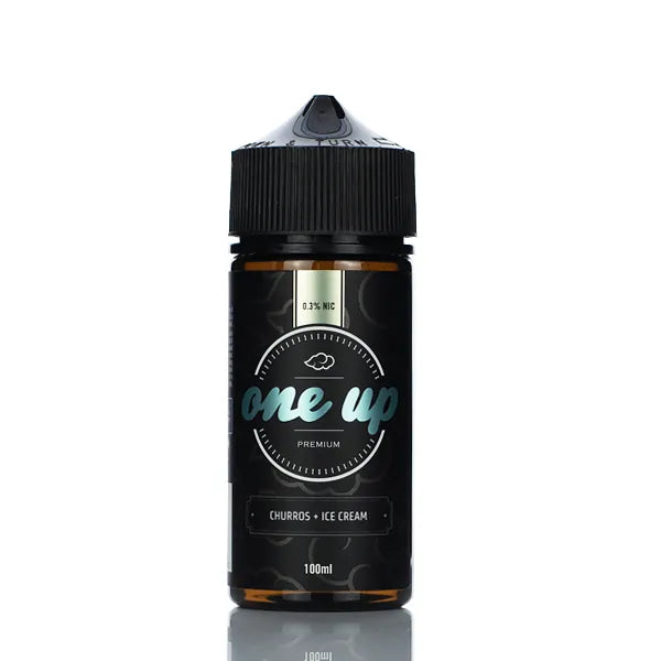 One Up Premium E-liquids - Churro and Ice Cream - 100ml | E Liquid One Up Premium E-liquids - Churro and Ice Cream - 100ml | E Liquid