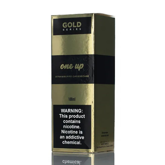 One Up Gold Series E-liquids - Strawberry Cheesecake - 100ml
