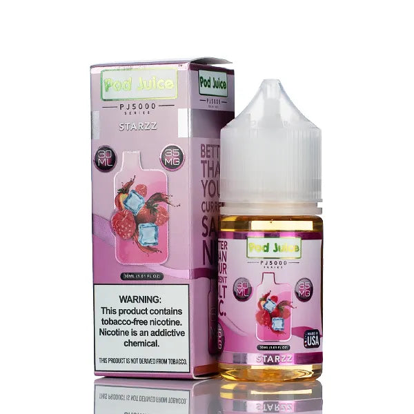 Pod Juice Salt PJ5000 - Starzz - 30ml | Disposable Nic Salt eLiquid