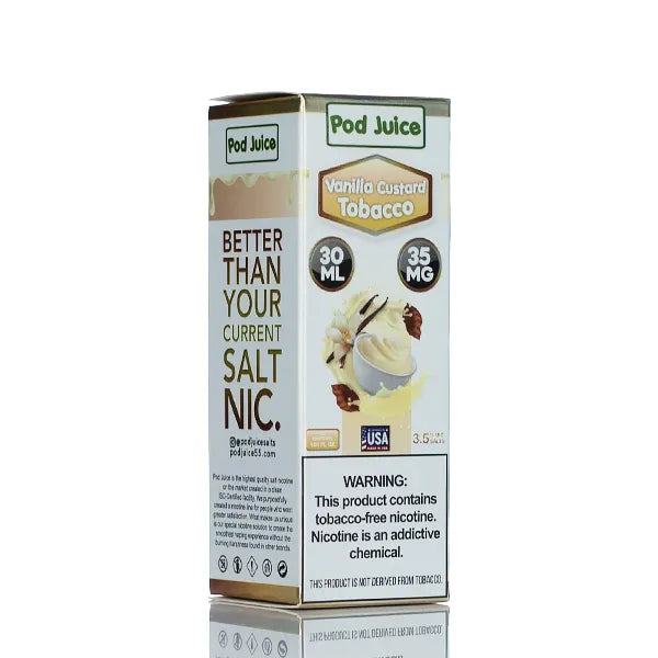 Vanilla Custard Tobacco Vape Juice Pod Juice Salt - Vanilla Custard Tobacco Vanilla Custard Tobacco Vape Juice Pod Juice Salt - Vanilla Custard Tobacco