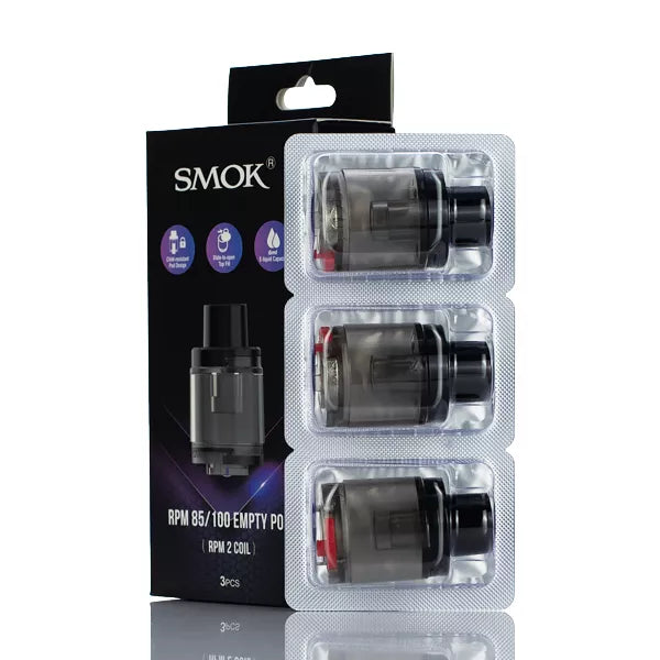 SMOK RPM 85/100 Replacement Pods | Vape Accessories, Vape Coils SMOK RPM 85/100 Replacement Pods | Vape Accessories, Vape Coils