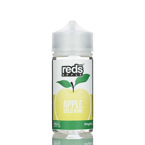 7 Daze Reds Apple - No Nicotine Vape Juice - 100ml