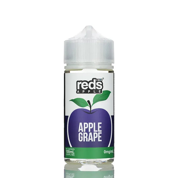 7 Daze Reds Apple - No Nicotine Vape Juice - 100ml