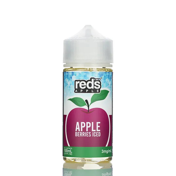 7 Daze - Reds Apple ICED eJuice Berries - 100ml - 0