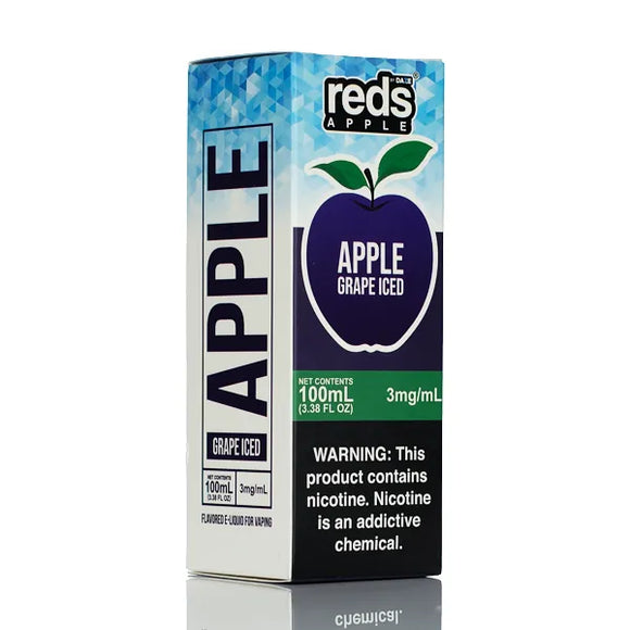 7 Daze - Reds Apple ICED eJuice Grape - 100ml