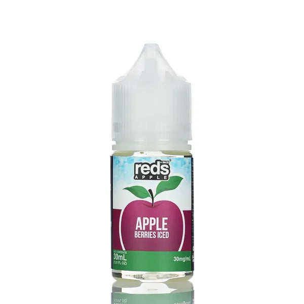 7 Daze Salt Series - Reds Apple Berries Iced- 30ml - 0