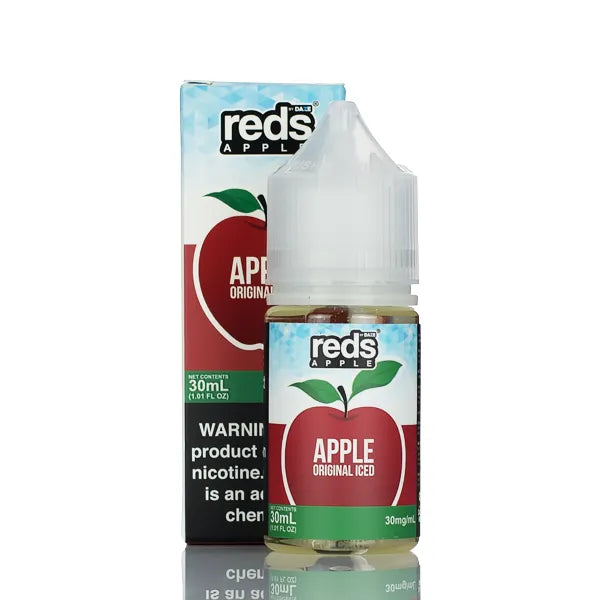 7 Daze Salt Series - Reds Apple Original ICED - 30ml