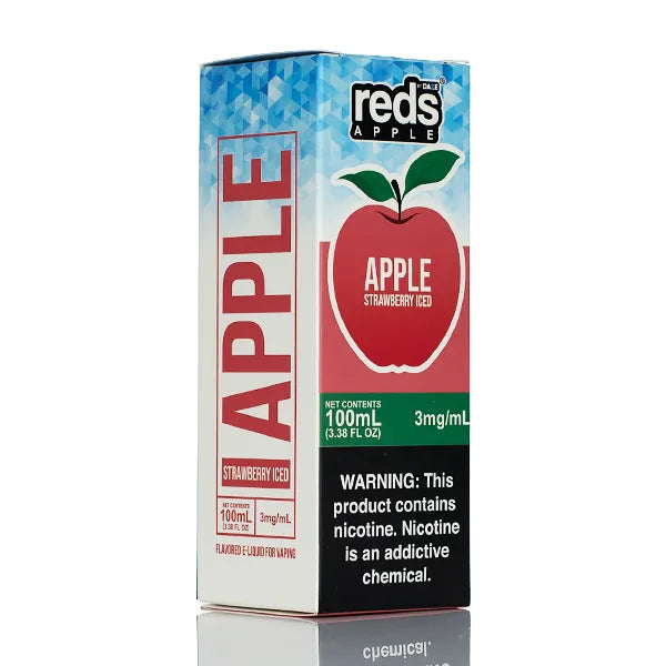 Vape Juice Flavors 7 Daze Reds Apple Strawberry Iced 100ml Vape Juice Salt Nic Vape Juice Flavors 7 Daze Reds Apple Strawberry Iced 100ml Vape Juice Salt Nic