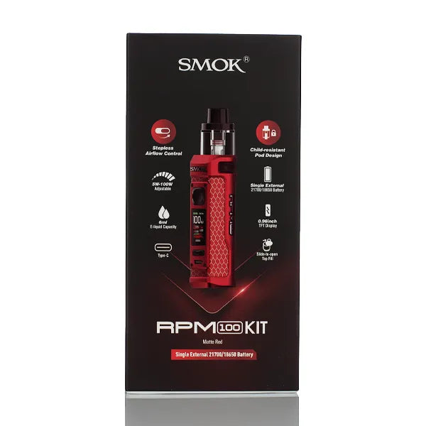 SMOK RPM 100 100W Pod Mod Kit - External Battery