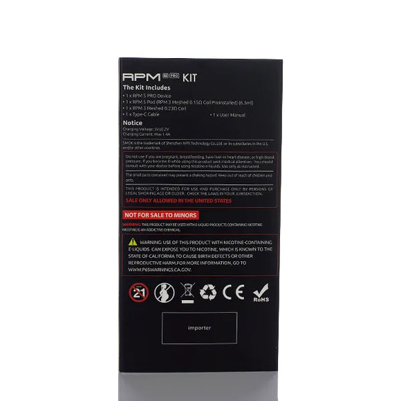 SMOK RPM 5 Pro 80W Pod Mod Kit
