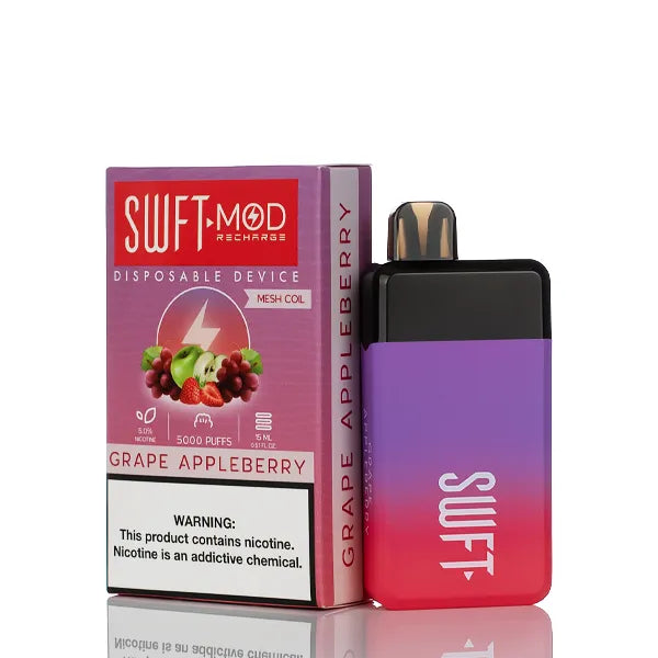 SWFT Mod 5000 Puffs Rechargeable Disposable Vape | Vape Pen SWFT Mod 5000 Puffs Rechargeable Disposable Vape | Vape Pen