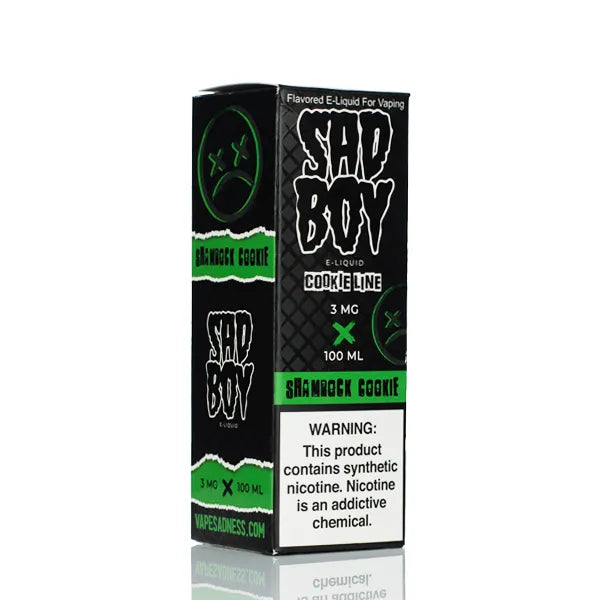Sadboy E-liquid - Shamrock Cookie - 100ml | Only $12.99 Sadboy E-liquid - Shamrock Cookie - 100ml | Only $12.99