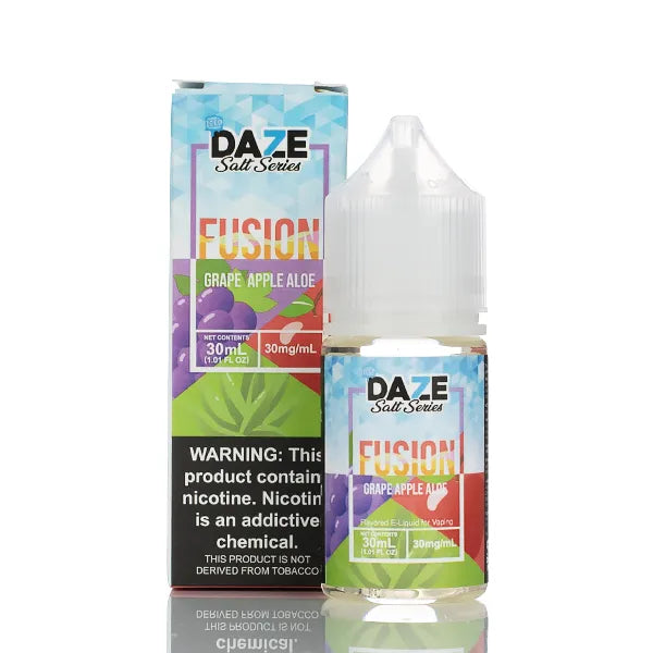 7 Daze Fusion TFN Salt - Grape Apple Aloe ICED - 30ml