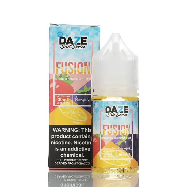 7 Daze Fusion TFN Salt - Strawberry Blackberry Lemon ICED - 30ml