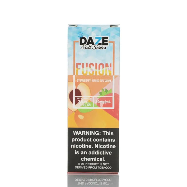 7 Daze Fusion TFN Salt - Strawberry Mango Nectarine ICED - 30ml