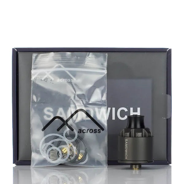 Dovpo x Across Samdwich 22mm Single Coil RDA | Rebuildable Atomizer Dovpo x Across Samdwich 22mm Single Coil RDA | Rebuildable Atomizer