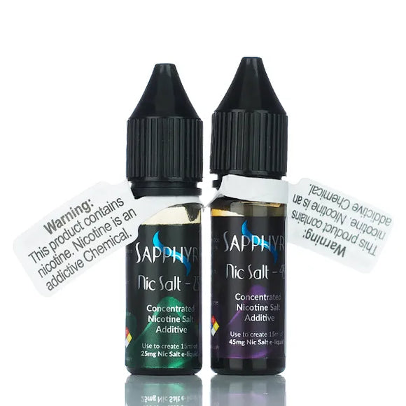 Sapphyre Salt Nic Shot - Nicotine Additive