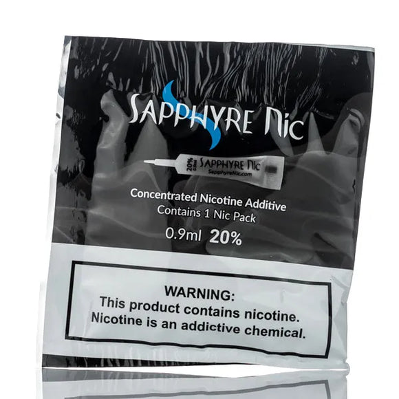 Sapphyre Nic Shot - Nicotine Additive