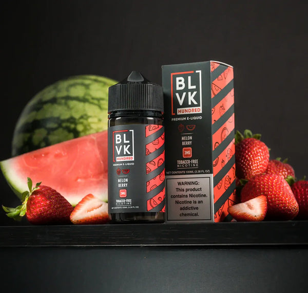 BLVK Hundred E-liquid - Melon Berry - 100ml