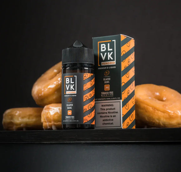 BLVK Hundred E-liquid - Glazed Buns - 100ml