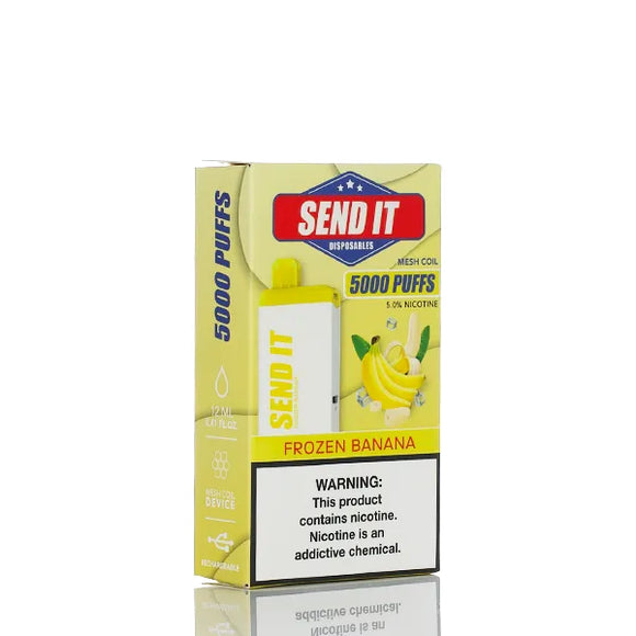 Send It 5000 Puffs Rechargeable Disposable Vape - 12ML