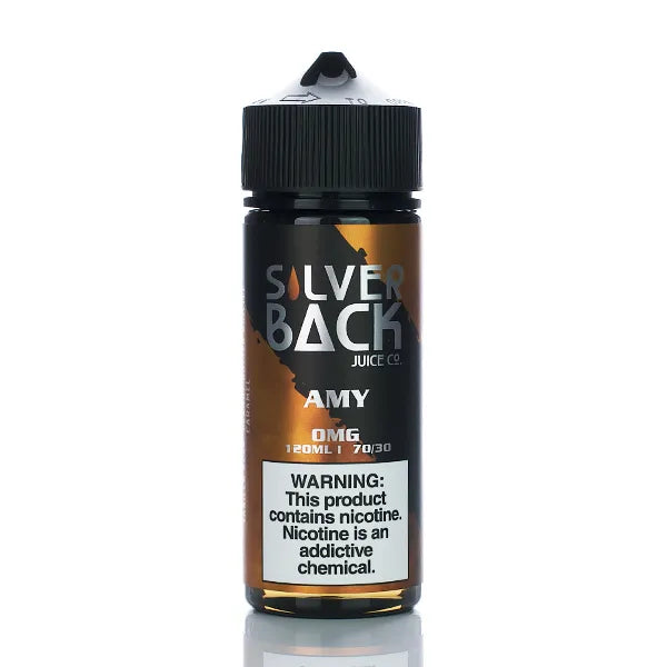 silver black vape juice Silverback Juice Co No Nicotine Vape Juice 120ml