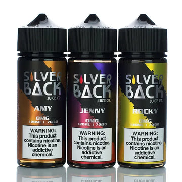 Silverback Juice Co - No Nicotine Vape Juice - 120ml
