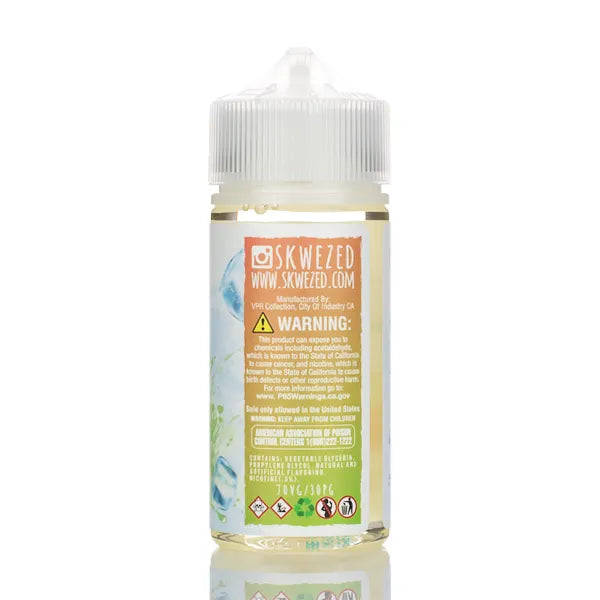 smoozie vape juice Skwezed Mix - Watermelon Green Apple Ice- 100ml