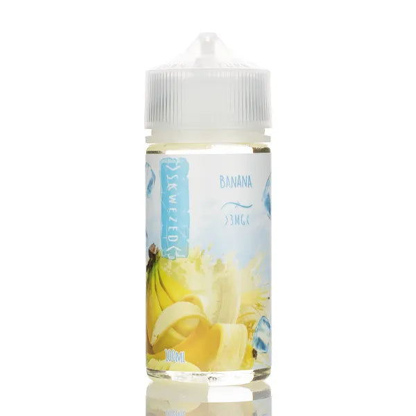 Skwezed Ice Banana Ice 100ml E Liquid Vape Juice