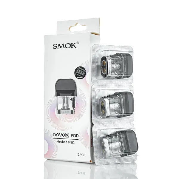 SMOK Novo X Replacement Pods | Vape Accessories, Mesh Vape Coil SMOK Novo X Replacement Pods | Vape Accessories, Mesh Vape Coil