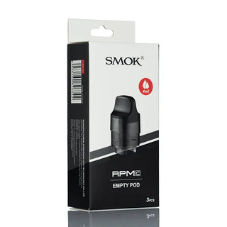 SMOK RPM C Empty 4ml Replacement Pods - 3 Pack