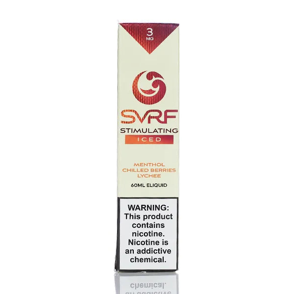SVRF E-Liquid -Iced Stimulating - 60ml - 0