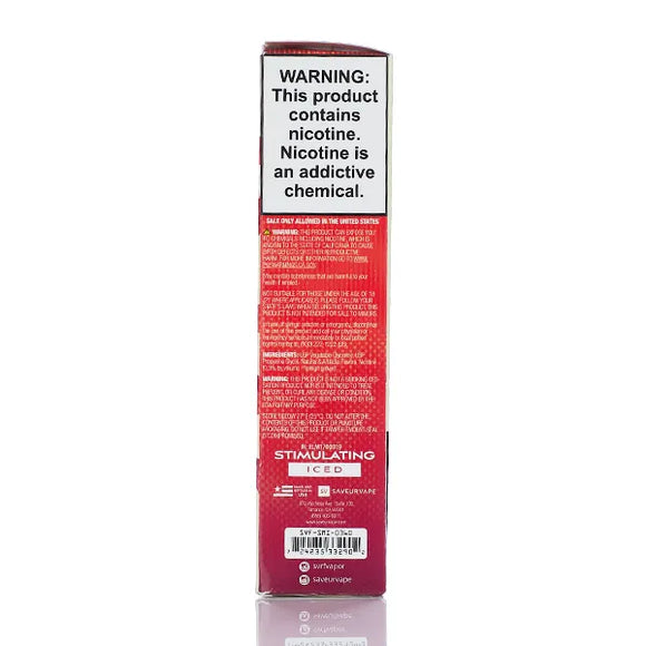SVRF E-Liquid -Iced Stimulating - 60ml