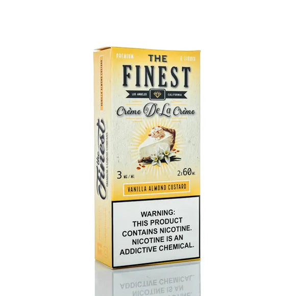The Finest E-Liquid - Creme De La Creme - Vanilla Almond Custard - 120ml