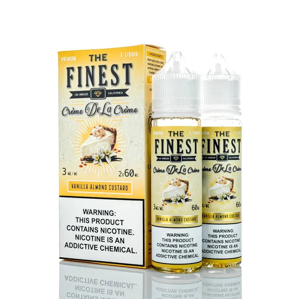 The Finest E-Liquid - Creme De La Creme - Vanilla Almond Custard - 120ml