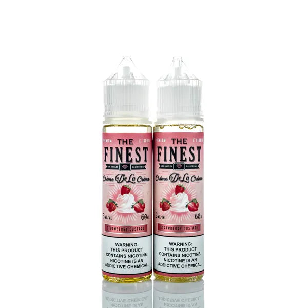 The Finest E-Liquid - Creme De La Creme - Strawberry Custard - 120ml - 0