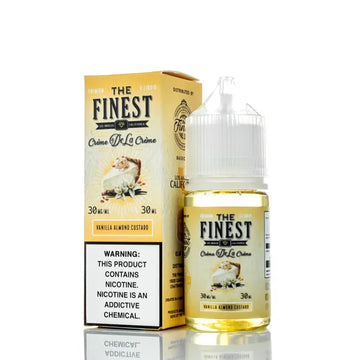 The Finest E-Liquid - Salt Nic Series - Creme De La Creme - Vanilla Almond Custard - 30ml
